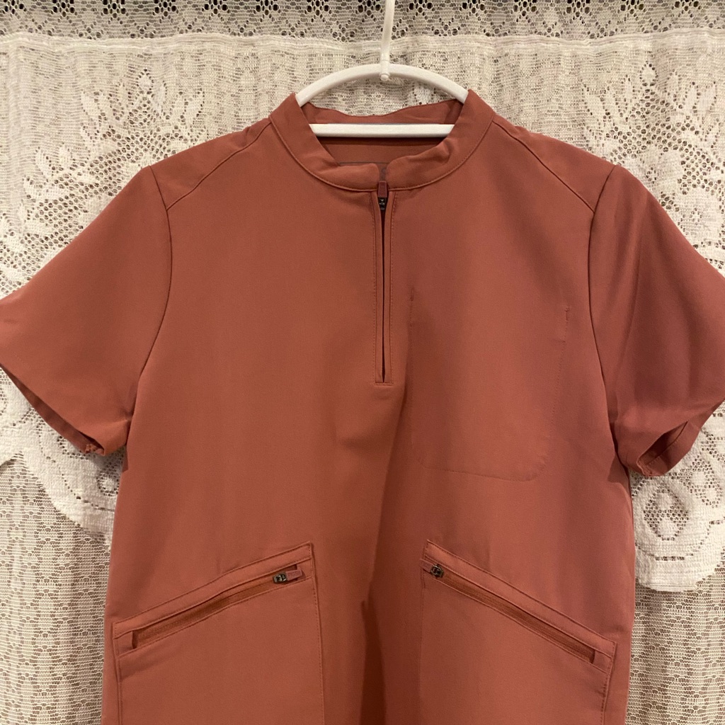 Figs Scrub Set In Mauve